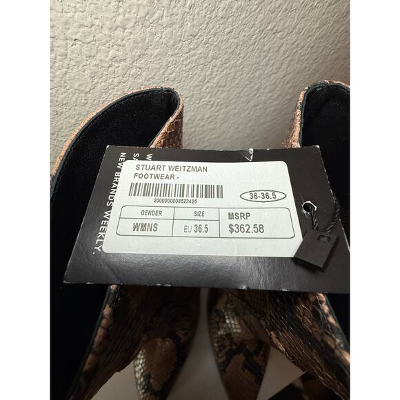 Stuart Weizman animal print heels  $362 - Picture 4 of 5